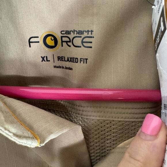 Carhartt Men's Khaki Ridgefield Short Relaxed Size XL NWT - Picture 3 of 7